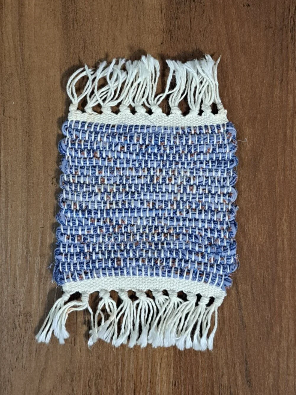 Miniature Woven Farmhouse Rag Rug